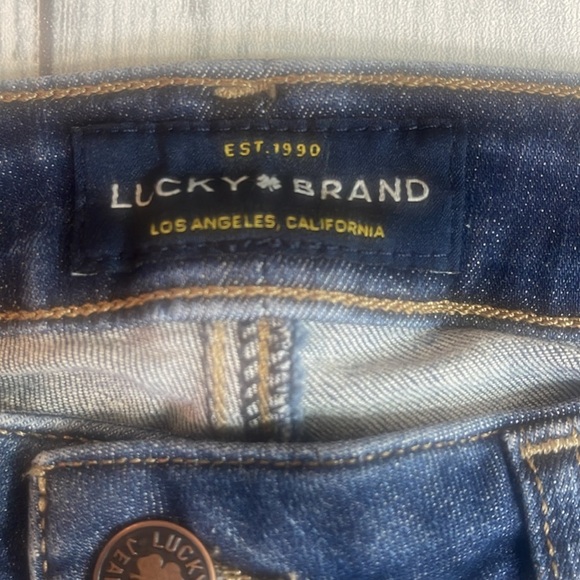 Lucky Brand Lolita Super Skinny Raw Hem Jeans 6/28 - Picture 4 of 11